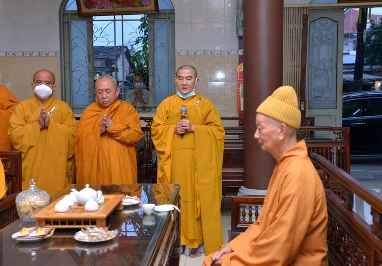 Đảnh lễ, khánh tuế Trưởng lão Hòa thượng Thích Trí Quảng, Quyền Pháp chủ GHPGVN, Trưởng ban Trị sự Phật giáo TP.HCM