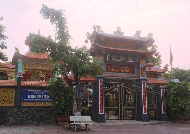 Chùa Hải Đức (thị trấn Cần Thạnh, huyện Cần Giờ, TP.HCM)