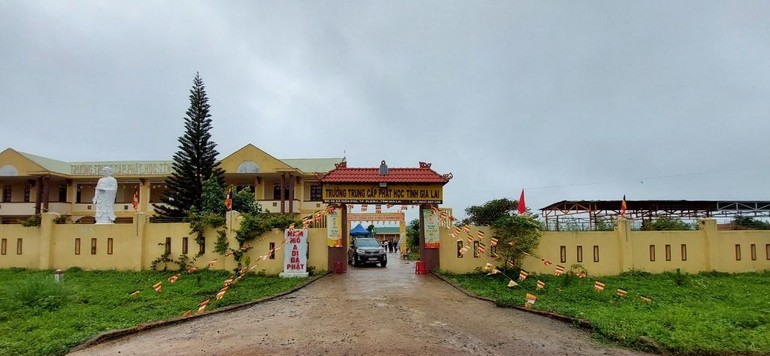 Trường Trung cấp Phật học tỉnh Gia Lai (xã Diên Phú, TP.Pleiku)