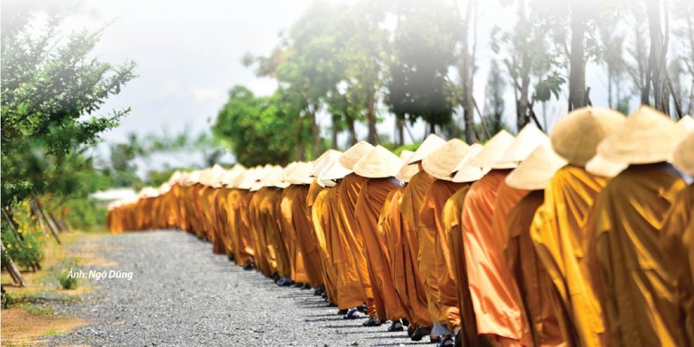 Khóa huân tu cấm túc an cư ở Học viện Phật giáo VN tại TP.HCM