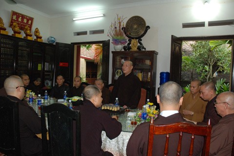 Hà Nội: Họp bàn công tác tổ chức khóa bồi dưỡng Giảng sư và hội thảo Hoằng pháp các tỉnh phía Bắc