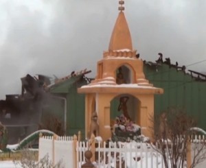 Ngôi chùa Lào bị hỏa hoạn ở Mỹ