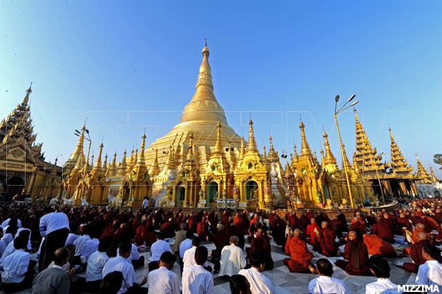 Lễ hội  chùa Shwedagon  được phục hồi