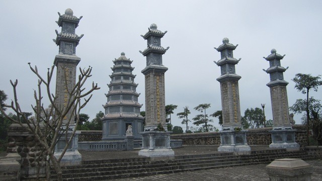 Tháp Tổ Chí Khả tại chùa Sắc tứ Tịnh Quang - Ảnh: Chúc Thiệu