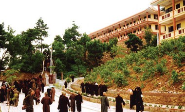 Một góc Học viện Phật giáo VN tại Hà Nội