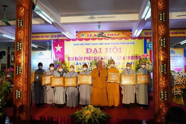 Hà Nội: Đại đức Thích Thái Minh làm Trưởng ban Trị sự GHPGVN huyện Đan Phượng (2021-2026) ảnh 2