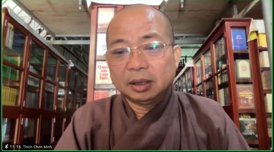 Học viện Phật giáo VN tại TP.HCM tổ chức bảo vệ luận văn thạc sĩ Phật học bằng hình thức trực tuyến ảnh 3