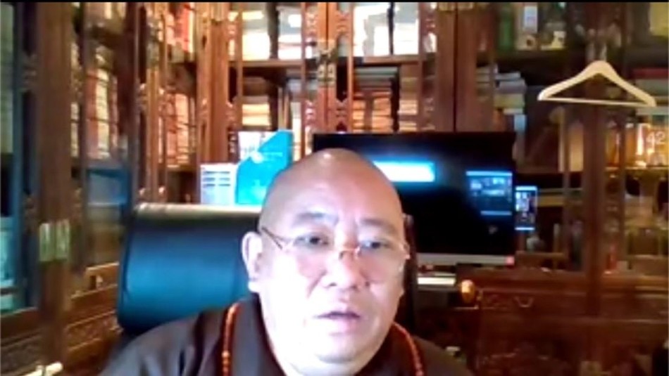 Học viện Phật giáo VN tại TP.HCM tổ chức bảo vệ luận văn thạc sĩ Phật học bằng hình thức trực tuyến ảnh 1