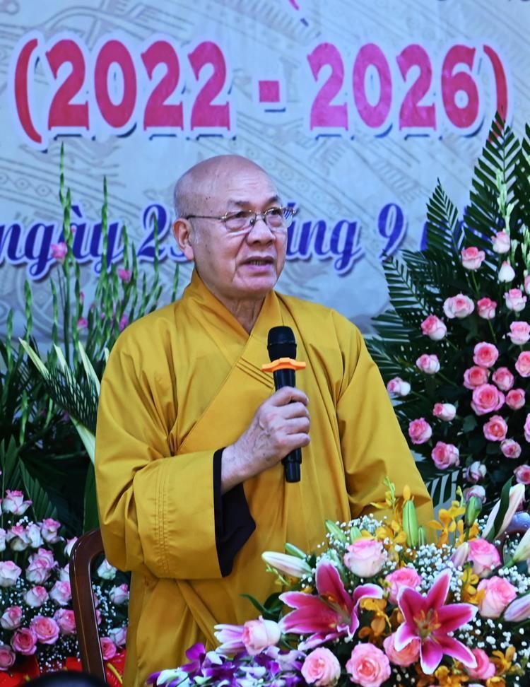 Hải Dương: Trường Trung cấp Phật học tổ chức lễ phát bằng tốt nghiệp khóa VIII (2018-2022) ảnh 8