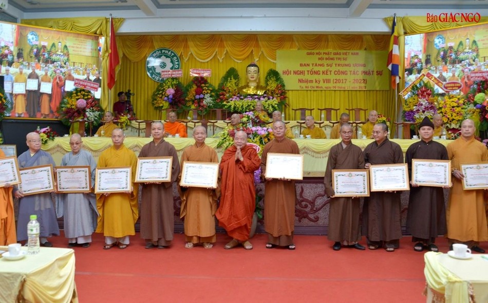 Ban Tăng sự Trung ương: Hơn 23.500 người được truyền giới xuất gia trong nhiệm kỳ VIII (2017-2022) ảnh 24